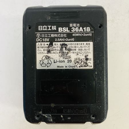 ЗЗ HiKOKI ハイコーキ 18v 35mm 充電式ピン釘打機 バッテリーx１ 充電器 ケース付 NP18DSAL グリーン