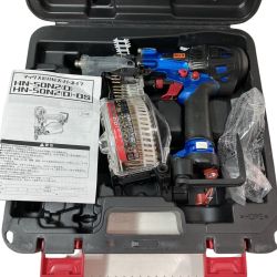 ЗЗ MAX マックス 50mm 高圧 エア釘打機 ケース付 HN-50N2(D) ブルー Cランク