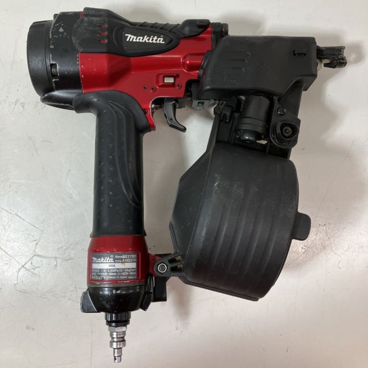 ЗЗ MAKITA マキタ 50mm 高圧 エア釘打機 AN531H レッド｜中古｜なんでもリサイクルビッグバン