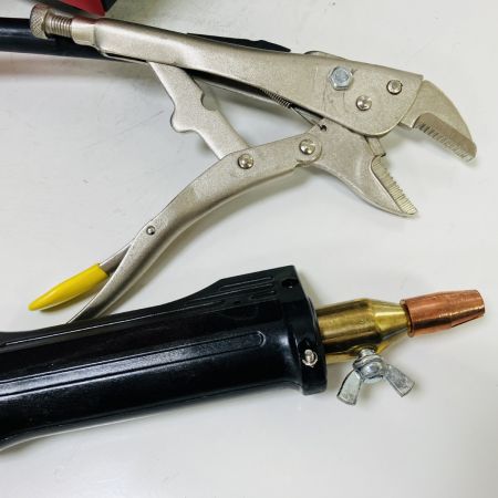 ЗЗ エムエスジャパンサービス 200V 半自動溶接機 スタッドプーラー 取説付 MS3888 レッド