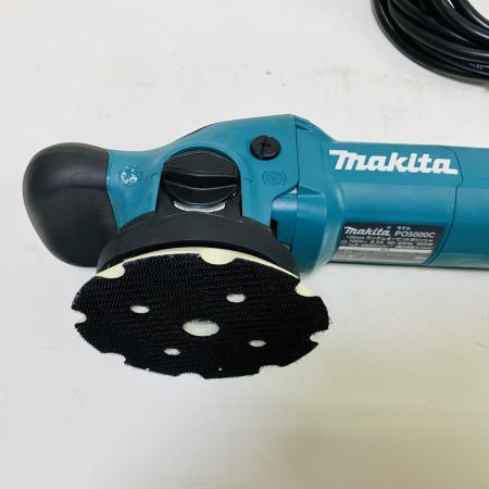 ЗЗ MAKITA マキタ 125mm 100V ランダムオービットポリッシャ 箱 取説付 PO5000C ブルー