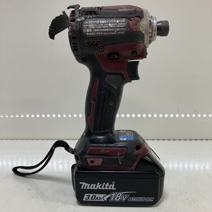ЗЗ MAKITA マキタ 18v インパクトドライバ バッテリーx1 充電器 ケース  