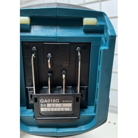 ЗЗ MAKITA マキタ 40Vmax 125mm ディスクグラインダー 充電器・バッテリー×2・ケース付 GA018GRMX ブルー