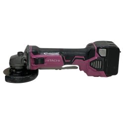 ЗЗ HITACHI 日立 14.4V 100mm ディスクグラインダー バッテリー×1 G14DBVL ピンク×ブラック Cランク