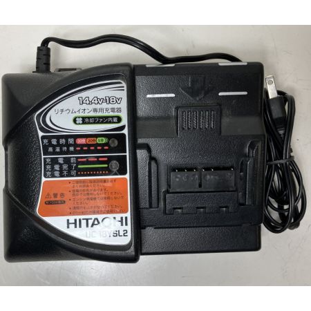 ЗЗ HITACHI 日立 14.4V コーナーインパクトドライバ 充電器 バッテリー×1 ケース付き WH14DCL ブラック