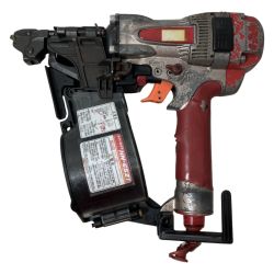 ЗЗ MAX マックス 65mm 高圧 エア釘打機 HN-65Z1 レッド Cランク