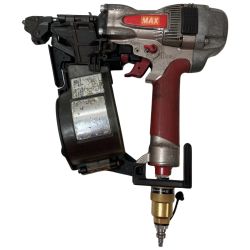 ЗЗ MAX マックス 65mm 高圧 エア釘打機 HN-65Z1 レッド Cランク