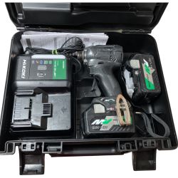 ЗЗ HiKOKI ハイコーキ 36v インパクトドライバ バッテリーx2 充電器 ケース付 WH36DC ブラック Cランク