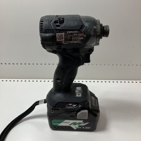 ЗЗ HiKOKI ハイコーキ 36v インパクトドライバ バッテリーx2 充電器 ケース付 WH36DC ブラック