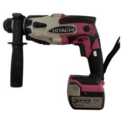 ЗЗ HITACHI 日立 14.4v 16mm コードレスロータリハンマドリル バッテリーx1付 DH14DSL ピンク Cランク