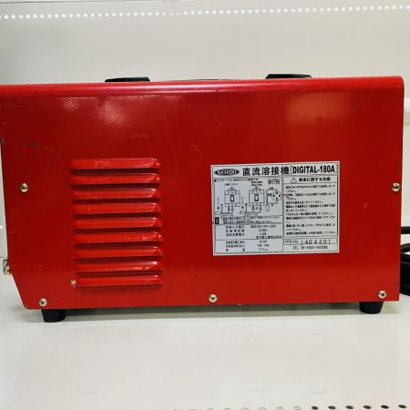 ЗЗ NICHIDO 単相200V インバーター溶接機 本体のみ DIGITAL-180A レッド