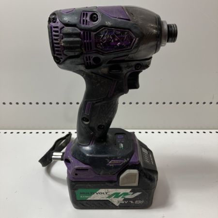 ЗЗ HiKOKI ハイコーキ 36v インパクトドライバ バッテリーx1 WH36DA パープル