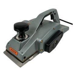 ЗЗ HITACHI 日立 100v 136mm 電動カンナ 替刃 木箱付 P40(SC) グレー Bランク