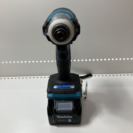 ЗЗ MAKITA マキタ 40v インパクトドライバ バッテリーｘ２ 充電器 ケース付 TD001GRDX ブルー