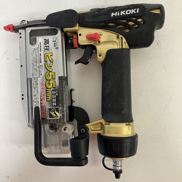 ЗЗ HiKOKI ハイコーキ 55mm 高圧 ピン釘打機 ケース付 (2) NP55HM  