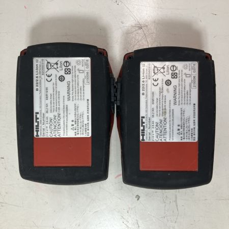 ЗЗ Hilti ヒルティ 21.6v 充電式コンクリート鋲打機 バッテリーx2 充電器 ケース付 BX3 オレンジ