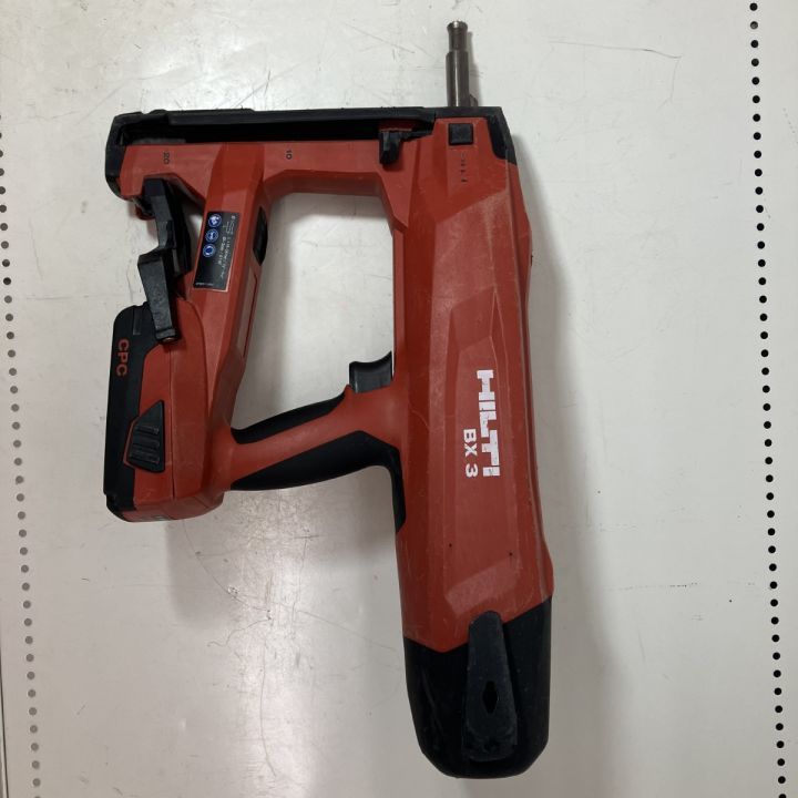 ЗЗ Hilti ヒルティ 21.6v 充電式コンクリート鋲打機 バッテリーx2 充電器 ケース付 BX3 オレンジ｜中古｜なんでもリサイクルビッグバン