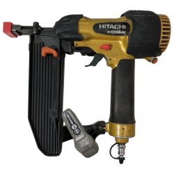 HITACHI 日立 50mm 高圧 フロアタッカ N5008HM ゴールド×ブラック Cランク