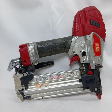 MAX マックス スーパーフィニッシュネイラ A-255SF1 レッド 程度C 本体のみ 常圧 15-55mm 13124444C キズ・ハガレ有 TA-255SF1 レッド