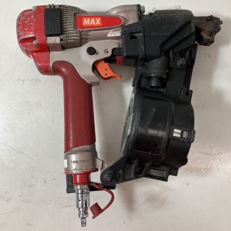 ЗЗ MAX マックス 65mm 高圧 スーパーネイラ エア釘打機 ケース付 HN-65Z1 レッド