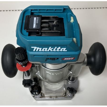 ЗЗ MAKITA マキタ 40V 充電式トリマー ケース付 バッテリ・充電器なし RT002G ブルー