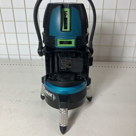 ЗЗ MAKITA マキタ 自動追尾 グリーンレーザー レーザー墨出し器 バッテリーx1 充電器 受光器 三脚 他付 SK507GD ブルー