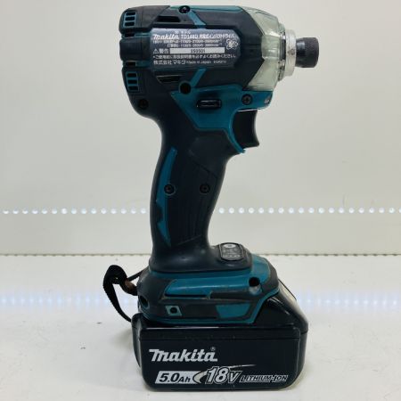 ЗЗ MAKITA マキタ (2) 18v インパクトドライバ バッテリーx2 充電器 ケース付 TD148D ブルー