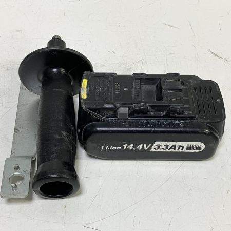 ЗЗ Panasonic パナソニック 14.4V 充電式ディスクグラインダー バッテリー×1 ピンレンチ ハンドル付 EZ4640 ホワイト×ブラック