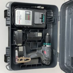 ЗЗ KYOCERA キョウセラ 14.4v 充電式ドライバドリル バッテリーx3 充電器 ケース付 DDM1410 ブラック Bランク