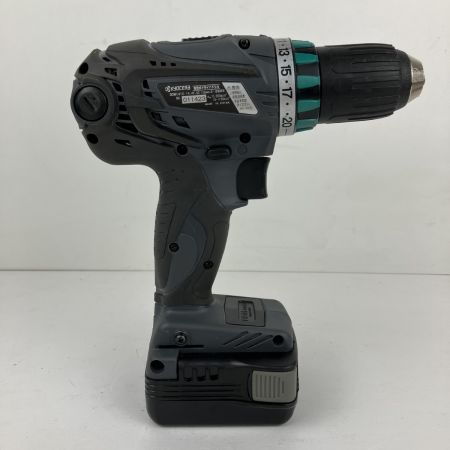 ЗЗ KYOCERA キョウセラ 14.4v 充電式ドライバドリル バッテリーx3 充電器 ケース付 DDM1410 ブラック