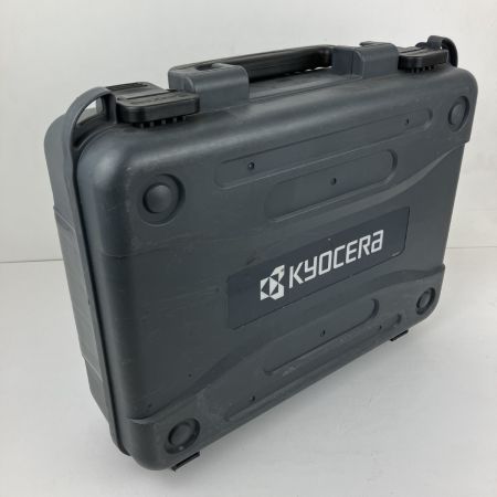 ЗЗ KYOCERA キョウセラ 14.4v 充電式ドライバドリル バッテリーx3 充電器 ケース付 DDM1410 ブラック