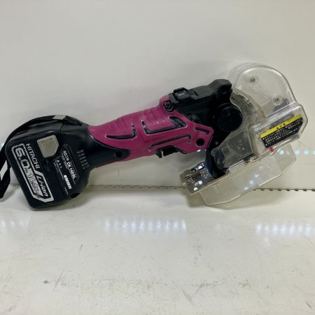 ЗЗ HITACHI 日立 14.4V ナイフカッター バッテリー×1 充電器 ケース付 CK14DSL ピンク