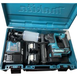 ЗЗ MAKITA マキタ 10.8v ハンマドリル バッテリーx２ 充電器 ケース付 HR166D ブルー Cランク