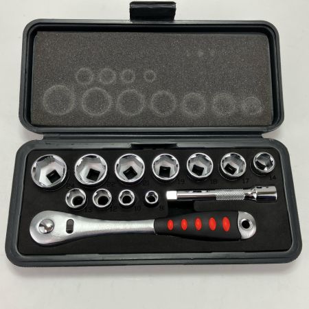 ЗЗ AX BRAIN 12.7mm アメイジングソケット ソケット ラチェットハンドル ケース付 AMG-11SR ブラック