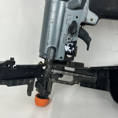 ЗЗ HITACHI 日立 4mm 常圧 エアねじ打ち機 取説 ケース付 WF4AR パープル×ブラック