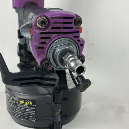 ЗЗ HITACHI 日立 4mm 常圧 エアねじ打ち機 取説 ケース付 WF4AR パープル×ブラック