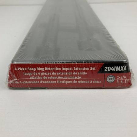 ЗЗ Snap-on スナップオン 差込角9.5mm エクステンションバー ケース付 PAKPD553 ブラック