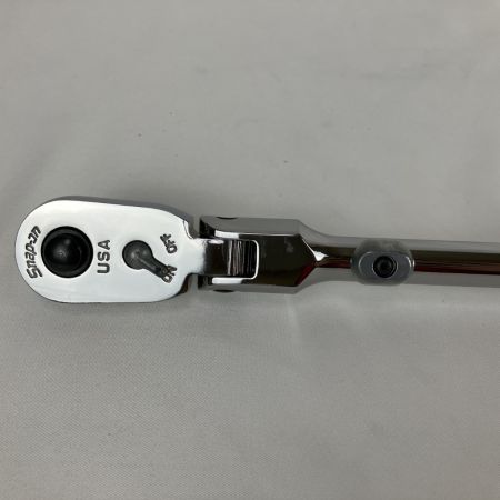 ЗЗ Snap-on スナップオン 差込角9.5mm 3/8 クイックリリースフレックスロックラチエット FHRX80A ブラック