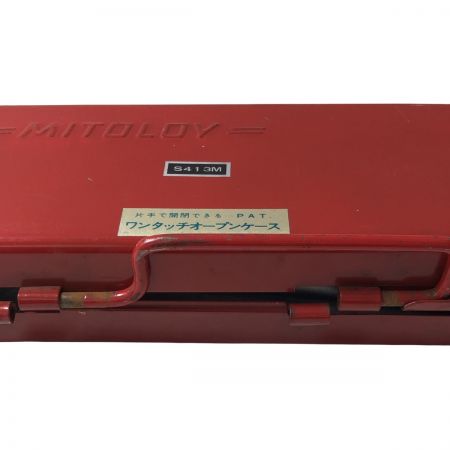 €€ MITOLOY ソケットレンチセット S413M レッド
