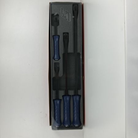 ЗЗ Snap-on スナップオン プライバー 4本セット ケース付 SPBS704AMB ネイビー