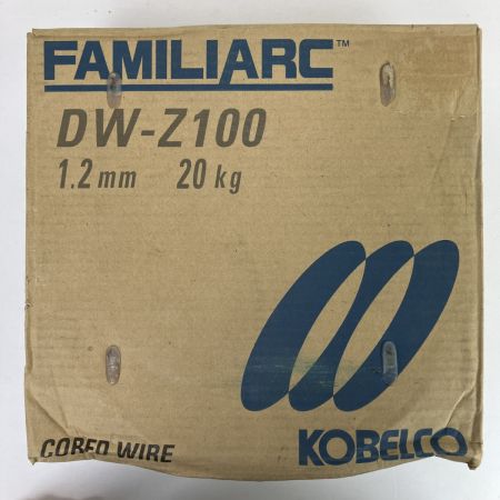 ЗЗ KOBELCO 神戸鉄鋼 1.2mm 20kg 溶接ワイヤー 外箱付 DW-Z100