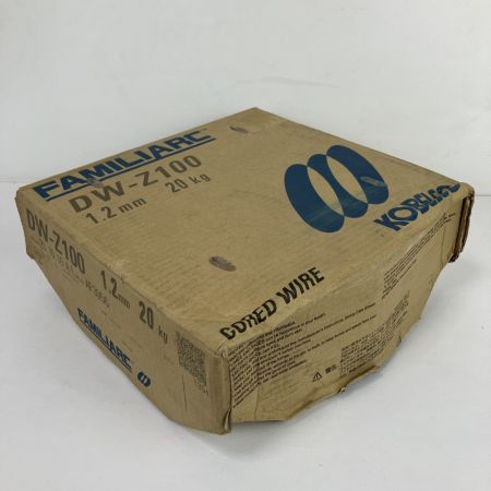 ЗЗ KOBELCO 神戸鉄鋼 1.2mm 20kg 溶接ワイヤー 外箱付 DW-Z100
