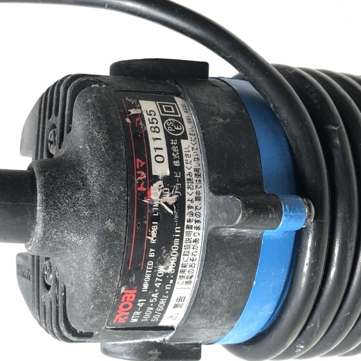 RYOBI リョービ トリマー（本体のみ） MTR-41 ブルー - 中古工具・電動