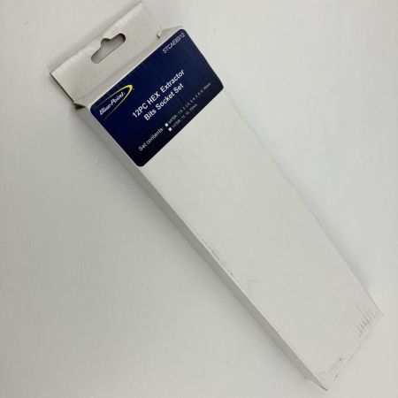 ЗЗ Blue Point 3/8 ヘックスエキストラクター ビットソケット 12個+ホルダー付 STCAEBS12