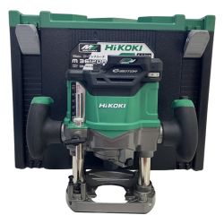 ЗЗ HiKOKI ハイコーキ 36v 12mm コード式ルーター システムケース付　バッテリ・充電器なし M3612DA グリーン Bランク