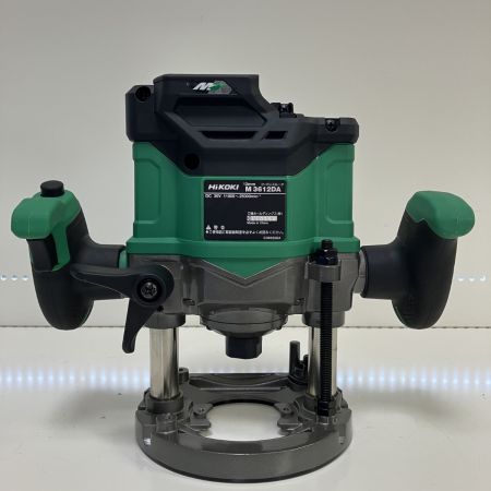 ЗЗ HiKOKI ハイコーキ 36v 12mm コード式ルーター システムケース付　バッテリ・充電器なし M3612DA グリーン