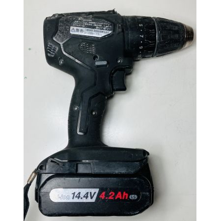 ЗЗ Panasonic パナソニック 14.4/18V ドライバドリル 充電器 バッテリー×1 ケース付 EZ79A3 ブラック