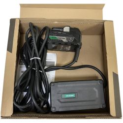 ЗЗ HiKOKI ハイコーキ 36v AC/DCアダプタ 箱・取説付 ET36A ブラック Cランク