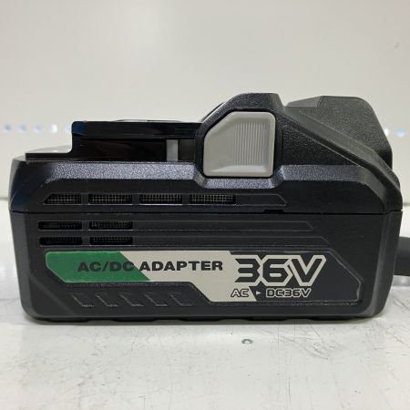ЗЗ HiKOKI ハイコーキ 36v AC/DCアダプタ 箱・取説付 ET36A ブラック