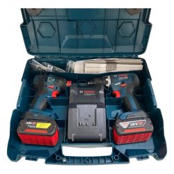 ЗЗ BOSCH ボッシュ 18Vコンボキット　インパクトドライバ　振動ドライバドリル　(2) GDX18V200GSRN ネイビー Sランク